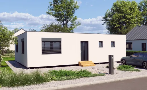Galerie Double 108m² flat roof