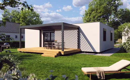 Galerie Double 108m² flat roof