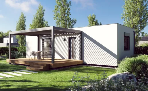 Galerie Single 54m² flat roof